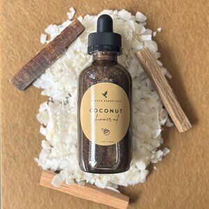 Coconut Body Shimmer Oil (Handmade)